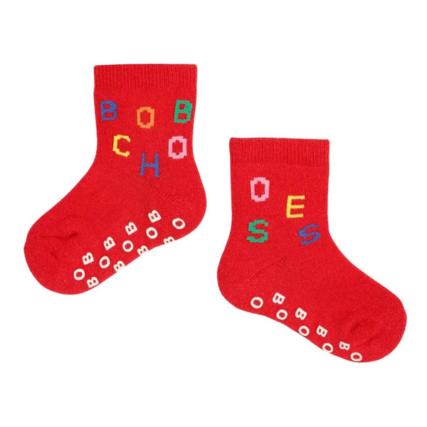 Bobo Choses Anti-Slip Socks (Red)