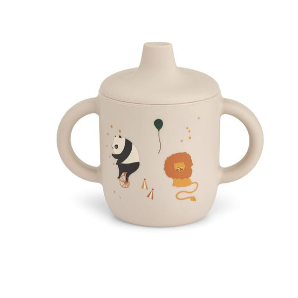 Neil Circus Print Sippy Cup (Sandy)