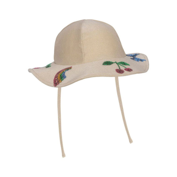 Beatrice Sequin Swim Sun Hat