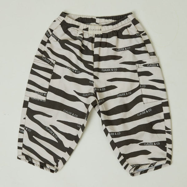 Emerson Zebra Printed Trouser