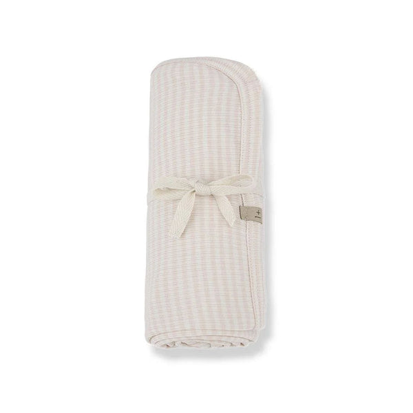 Diana Ribbed Baby Blanket (Nude)