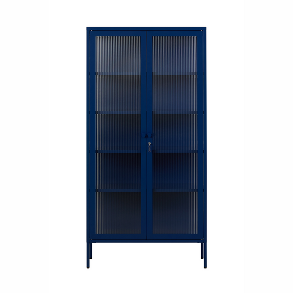 The Collector Mustard Made Storage Cabinet (Navy)