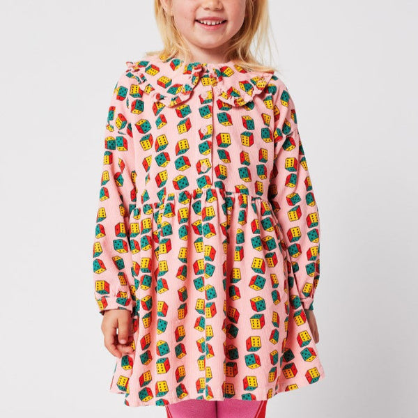 Dices All-Over Corduroy Cotton Dress