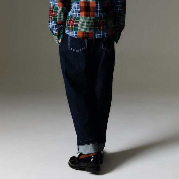 Neptuno Straight Leg Dark Denim Jeans