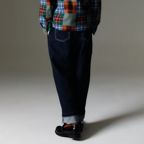 Neptuno Straight Leg Dark Denim Jeans