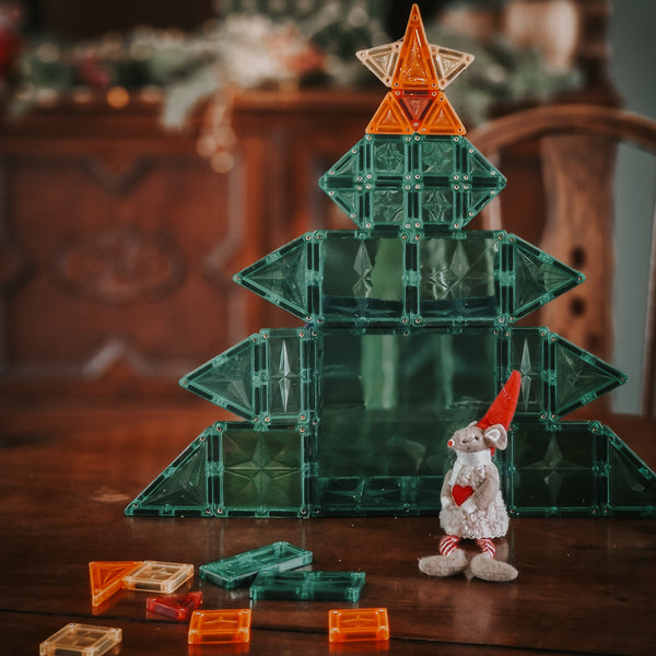 Magnetic Building Tiles Advent Calendar 37 Pieces