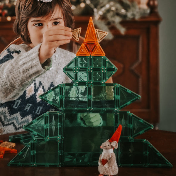 Magnetic Building Tiles Advent Calendar 37 Pieces