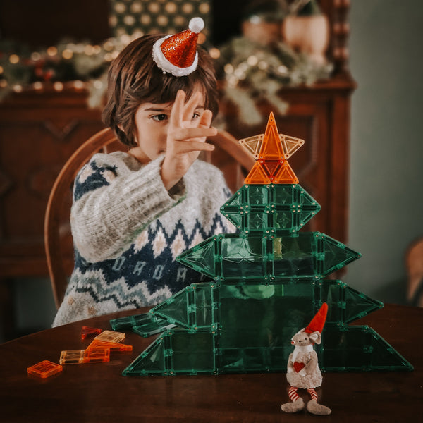 Magnetic Building Tiles Advent Calendar 37 Pieces