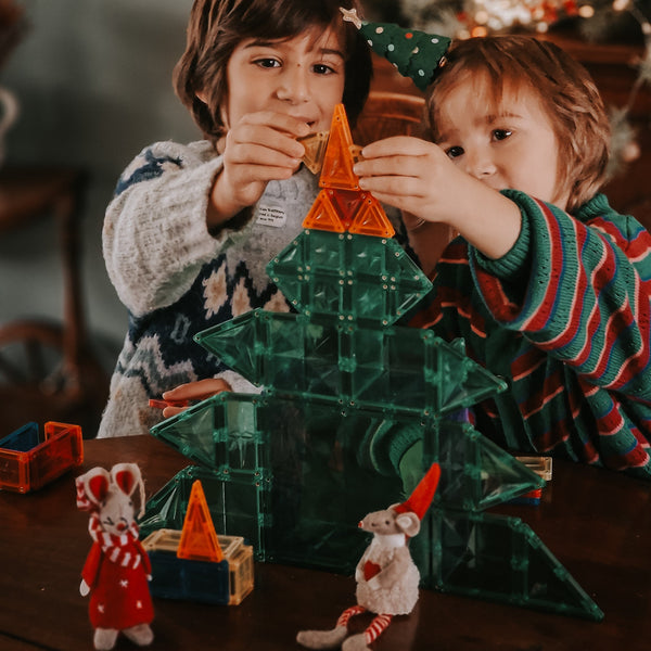 Magnetic Building Tiles Advent Calendar 37 Pieces
