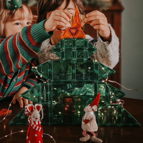 Magnetic Building Tiles Advent Calendar 37 Pieces