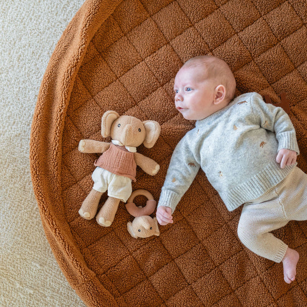 Noomad Teddy 3 in 1 Playmat, Toy Storage Bag + Changing Bag (Brown)