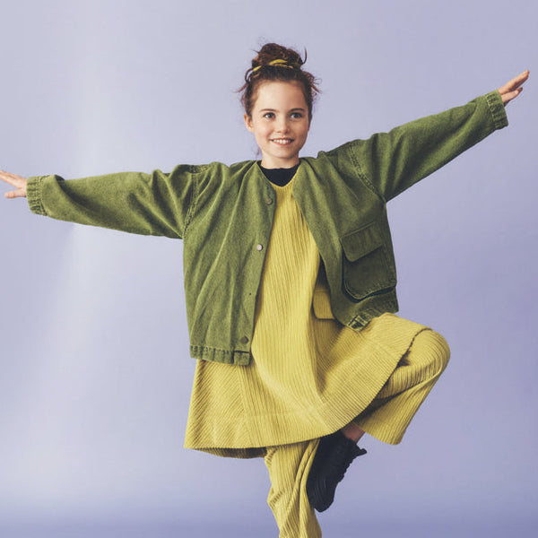 Artemis Acid Green Overdye Denim Jacket
