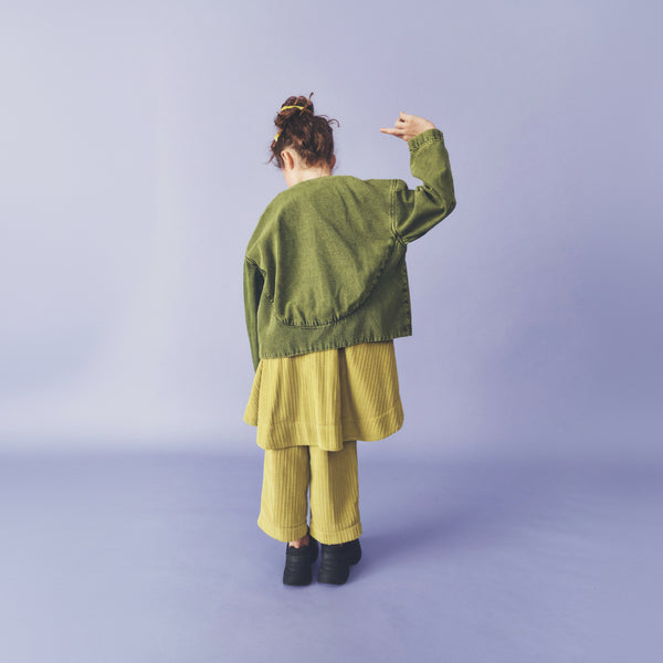 Artemis Acid Green Overdye Denim Jacket