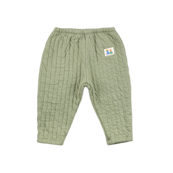 Cotton Quilted Baby Jogging Bottoms