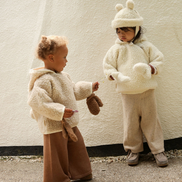 Merino Wool Snuggle Jacket (Milk)