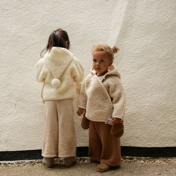 Merino Wool Snuggle Jacket (Peanut)