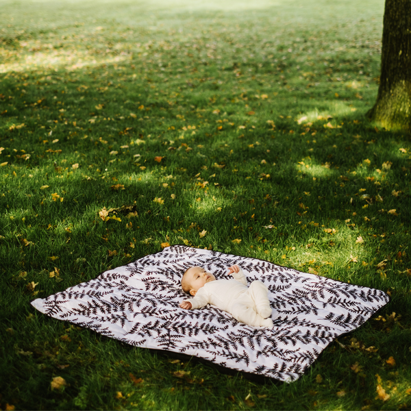 Etta Loves Fern Print Outdoor Reversible Playmat