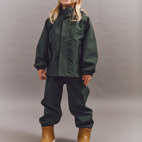 Pedia Rainwear Set (Hunter green)