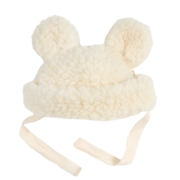 Bini Merino Teddy Hat (Milk)
