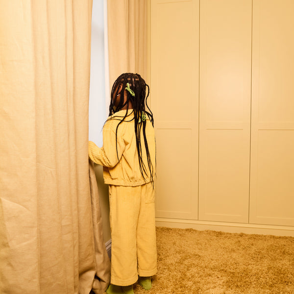 Ever Cotton Corduroy Trousers (Butter Yellow)