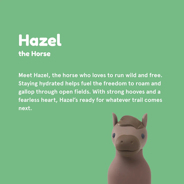 Horse Bestie Insulated Screw Top Water Bottle 470ml