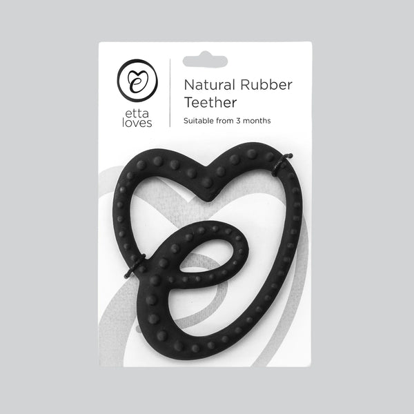 Etta Sensory Natural Rubber Baby Teether