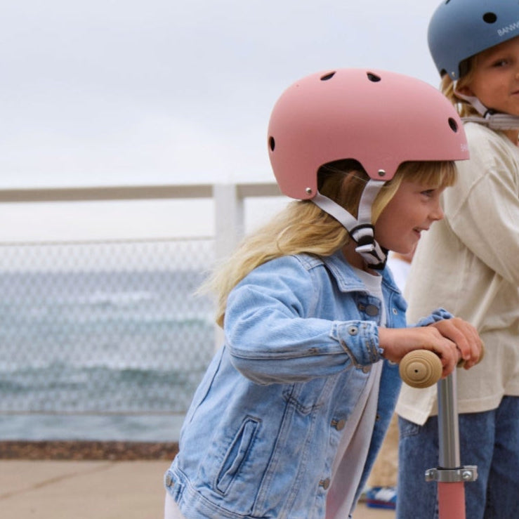 Banwood Eco Bike Helmet (Raspberry)