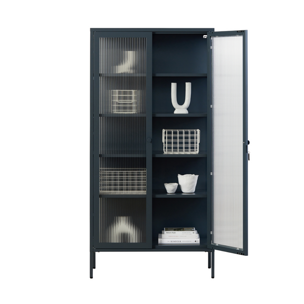 The Collector Mustard Made Storage Cabinet (Slate)