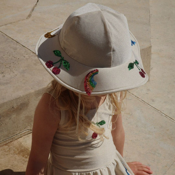 Beatrice Sequin Swim Sun Hat