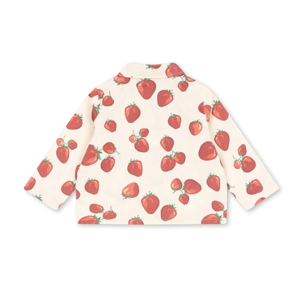 Fen Strawberry Print Overshirt Jacket (Fragola)