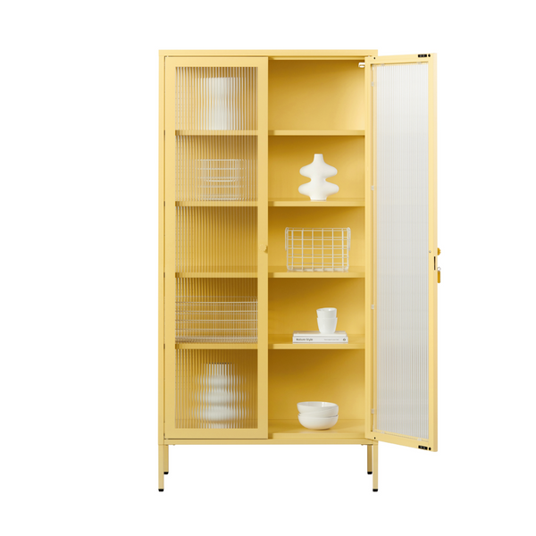 The Collector Mustard Made Storage Cabinet (Butter)