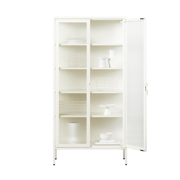 The Collector Mustard Made Storage Cabinet (Chalk)