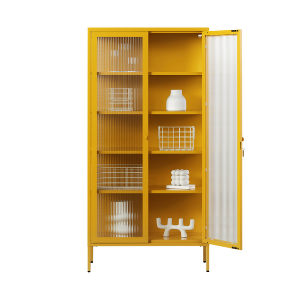 The Collector Mustard Made Storage Cabinet (Mustard)