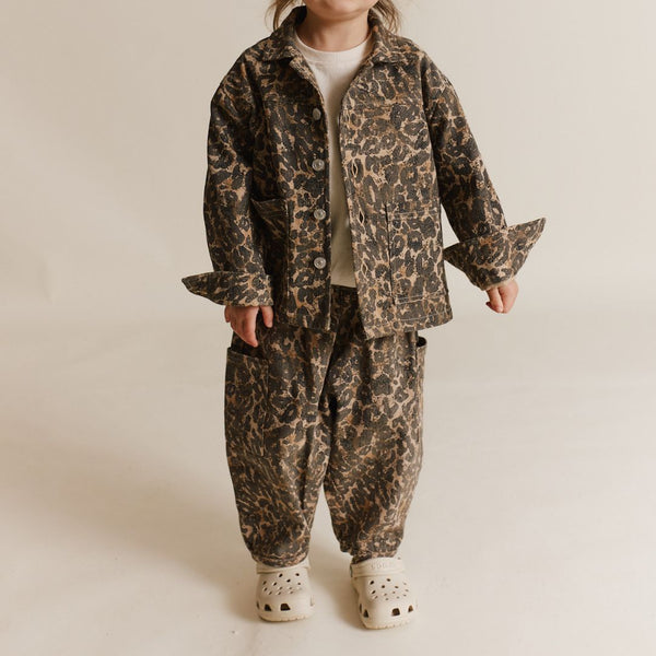 Emerson Leopard Printed Trouser