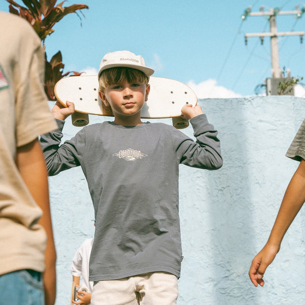 Banwood Washed 5 Panel Cap (Cream)