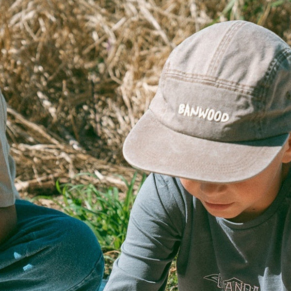 Banwood Washed 5 Panel Cap (Brown)