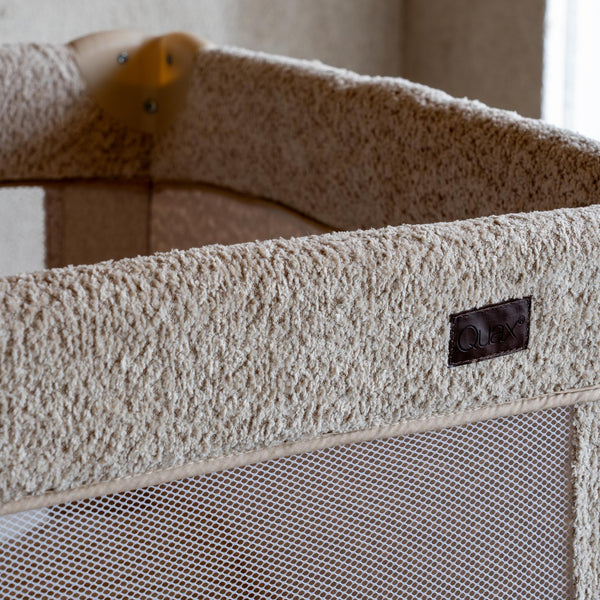 Foldable Boucle Baby Travel Cot (Boucle Sheep)