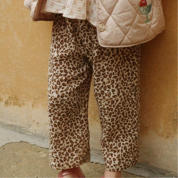 Coco Cotton Leopard Pants (Leo)