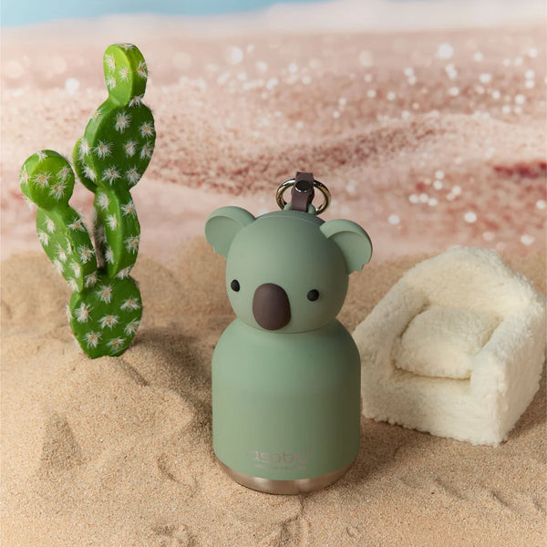 Koala Mini Bestie Insulated Screw Top Key Ring Water Bottle 200ml