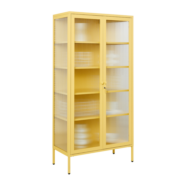 The Collector Mustard Made Storage Cabinet (Butter)