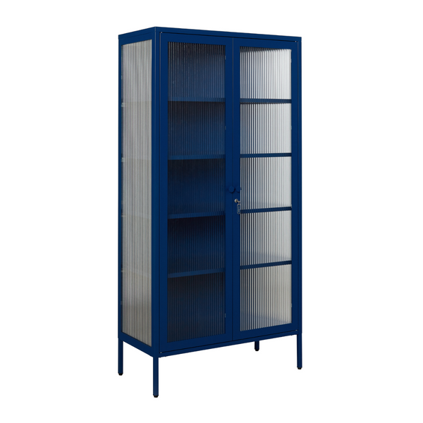 The Collector Mustard Made Storage Cabinet (Navy)