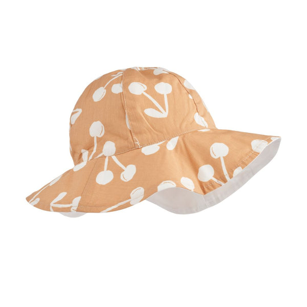 Amelia Reversible Sun Hat (Cherry Blossom/Light Apricot)