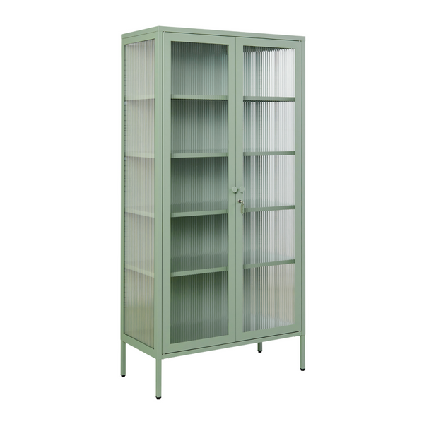 The Collector Mustard Made Storage Cabinet (Sage)