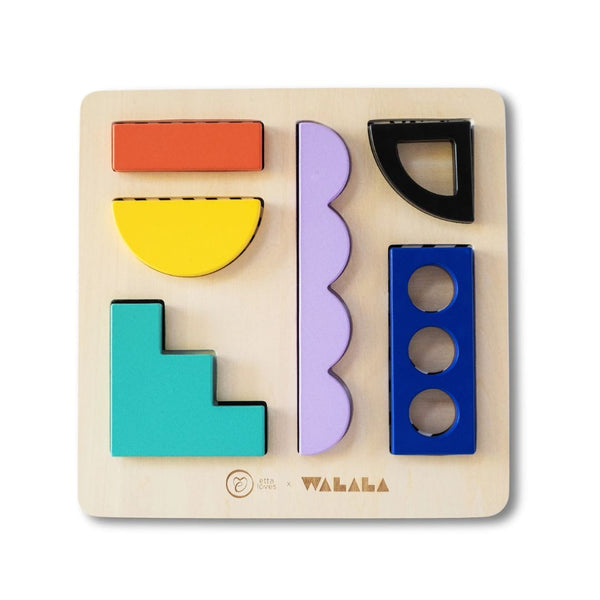 Etta Loves x Camille Walala Wooden Puzzle Board