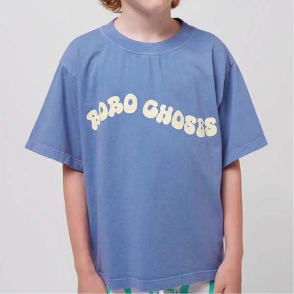 Wavy Bobo Choses T-shirt (Blue)