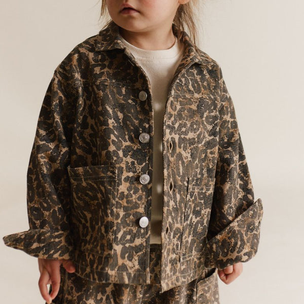 Fen Leopard Print Jacket