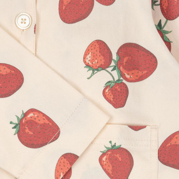 Fen Strawberry Print Overshirt Jacket (Fragola)