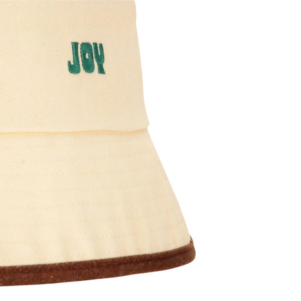 Womens Joy Cotton Bucket Toggle Hat (Light Brown)
