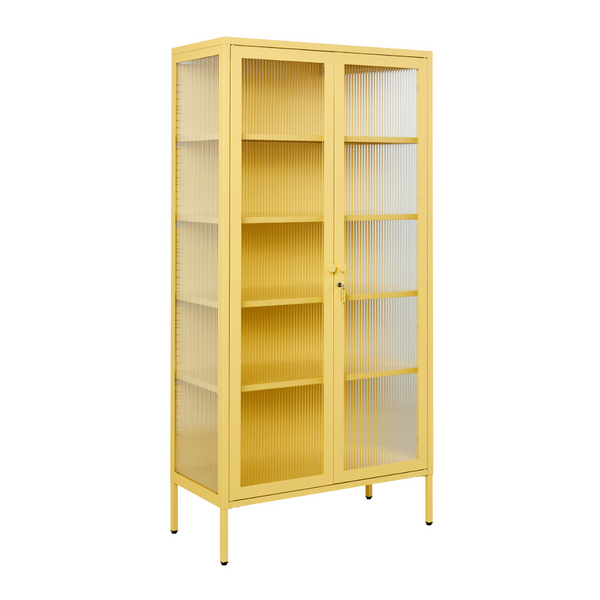 The Collector Mustard Made Storage Cabinet (Butter)