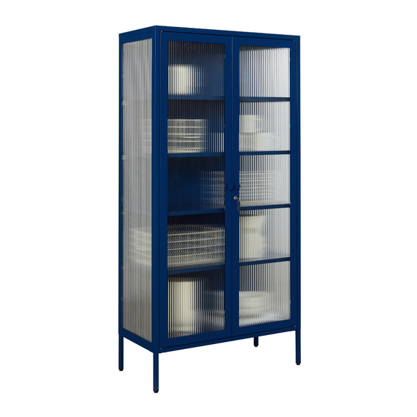 The Collector Mustard Made Storage Cabinet (Navy)
